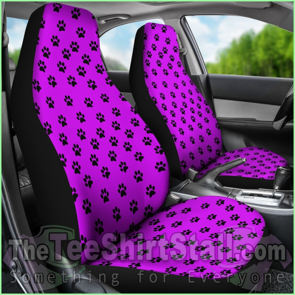 Paw Prints Car Seat Covers