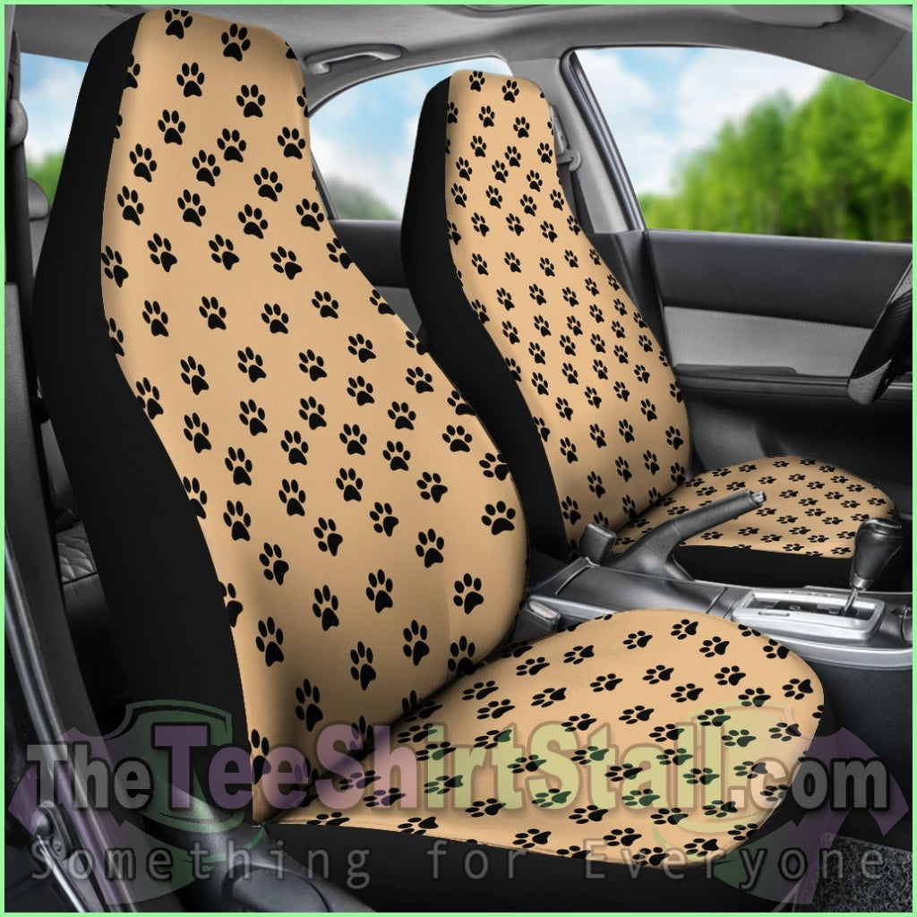 Paw Prints Car Seat Covers