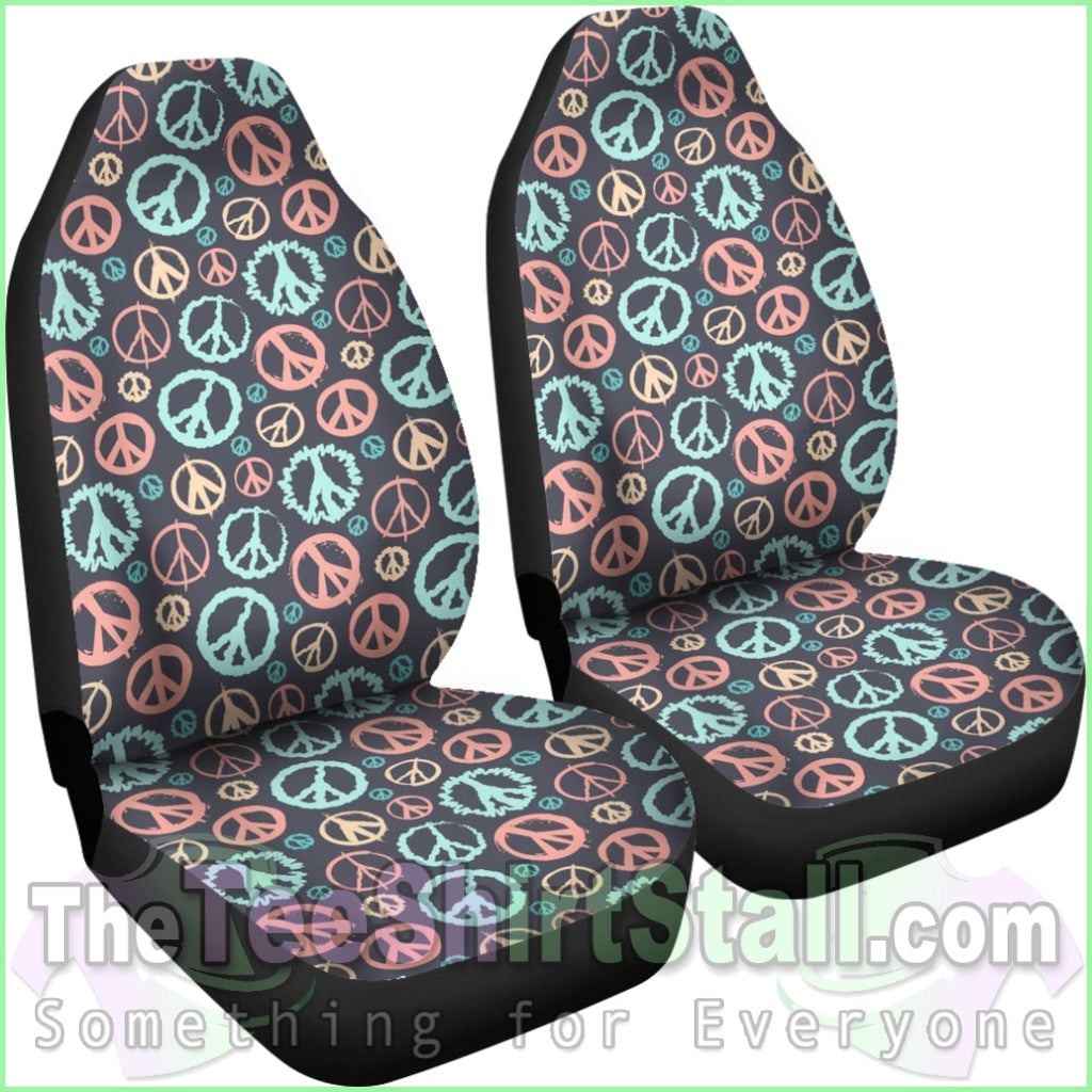 Peace Car Seat Covers