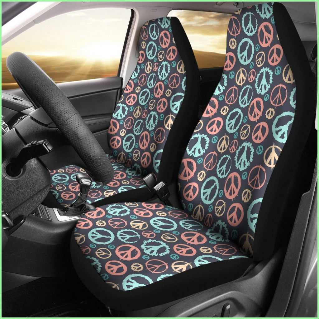 Peace Car Seat Covers