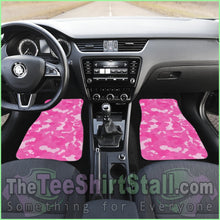 Load image into Gallery viewer, Pink Camouflage Floor Mats
