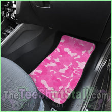 Load image into Gallery viewer, Pink Camouflage Floor Mats
