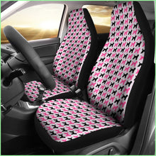 Load image into Gallery viewer, Pink Poodle Dog Car Seat Covers
