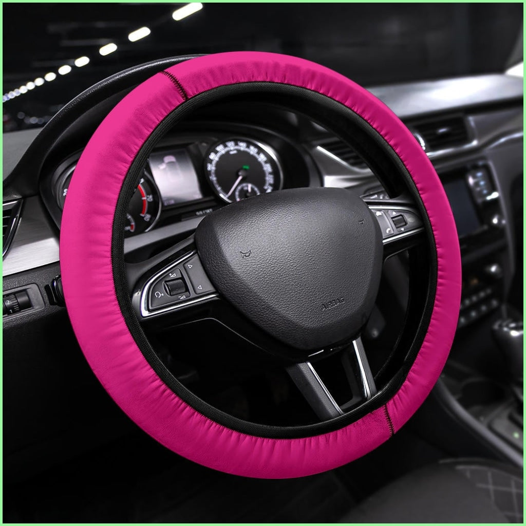 Pink Steering Wheel Cover