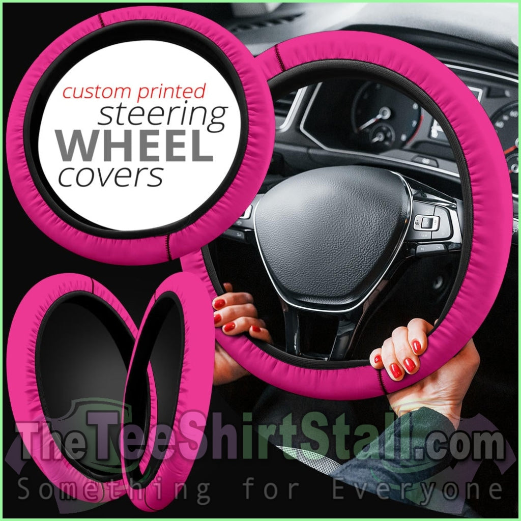 Pink Steering Wheel Cover