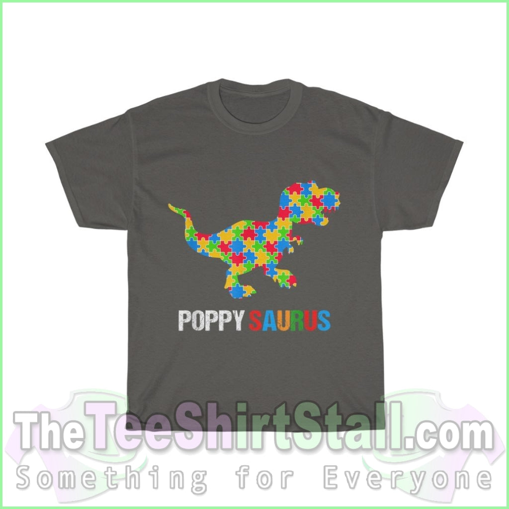 Poppysaurus - Autism Tee S / Charcoal T-Shirt