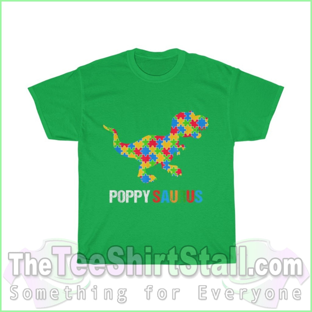 Poppysaurus - Autism Tee S / Irish Green T-Shirt