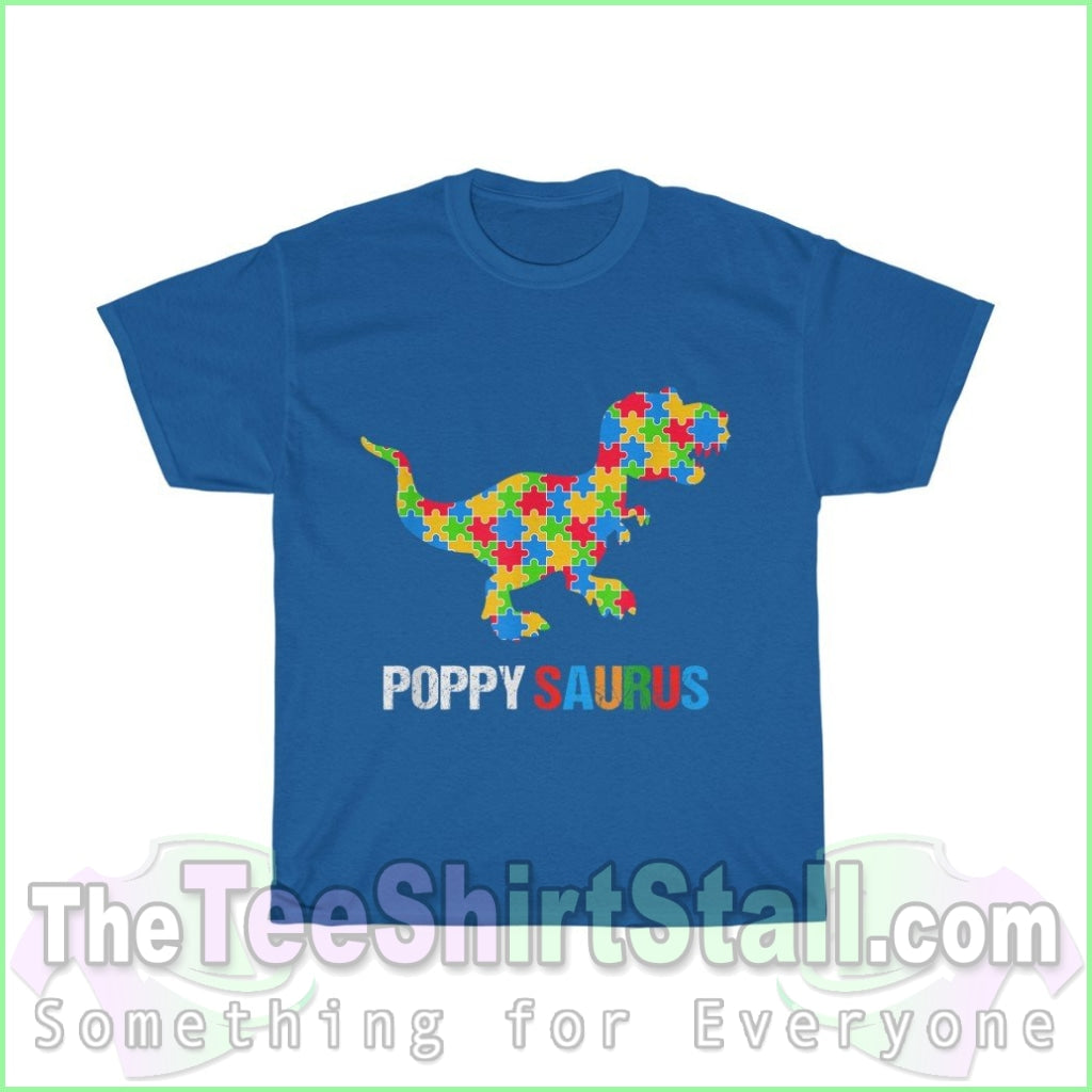 Poppysaurus - Autism Tee S / Royal T-Shirt