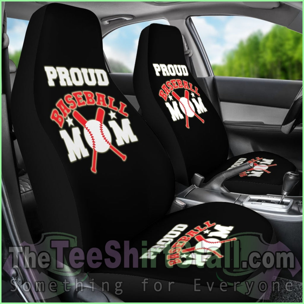 Proud Baseball Mom Car Seat Covers