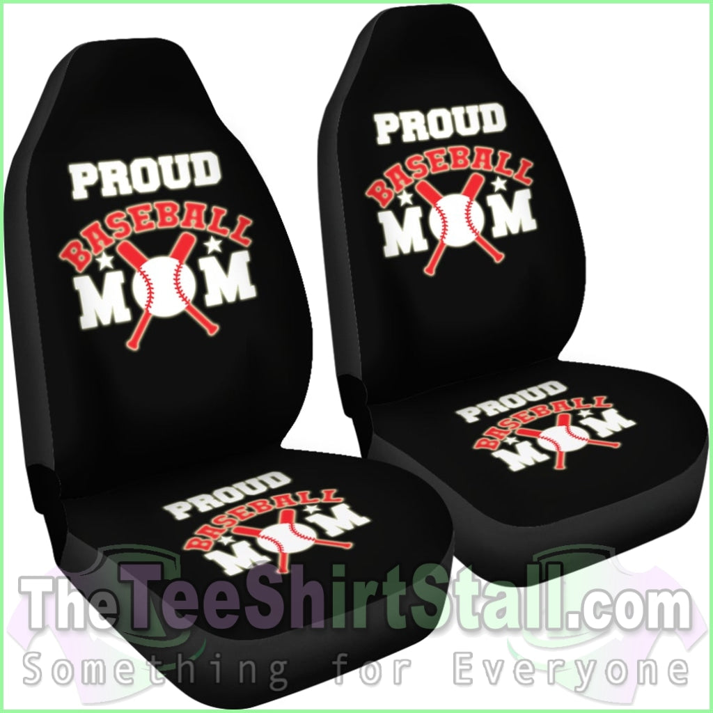 Proud Baseball Mom Car Seat Covers