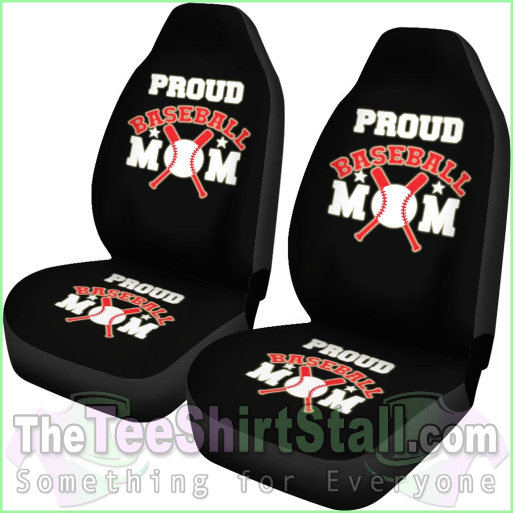 Proud Baseball Mom Car Seat Covers