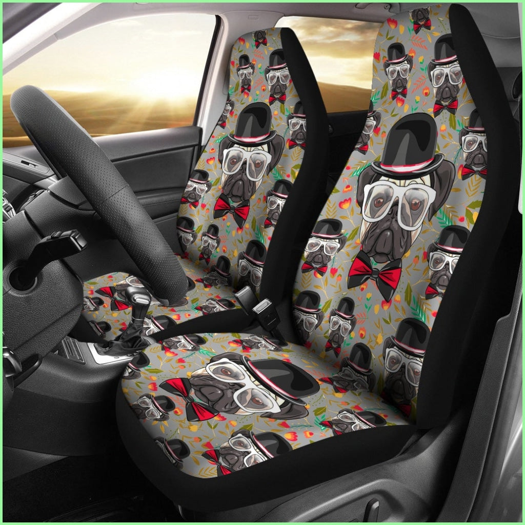 Pug Car Seat Covers