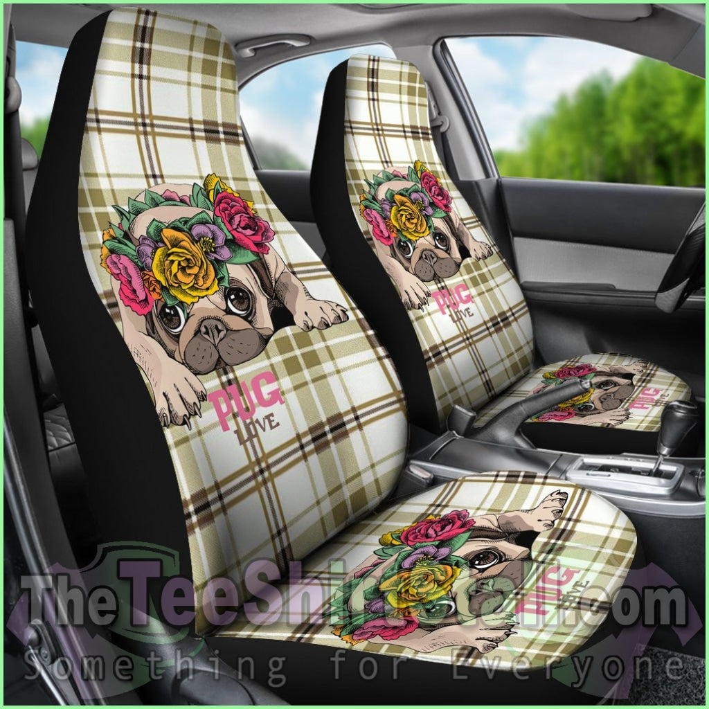 Pug Car Seat Covers