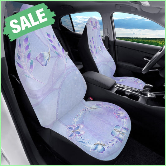 Purple Butterfly Car Seat Covers Design By Theteeshirtstall Automotive Interior