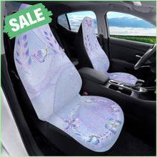 Load image into Gallery viewer, Purple Butterfly Car Seat Covers Design By Theteeshirtstall Automotive Interior
