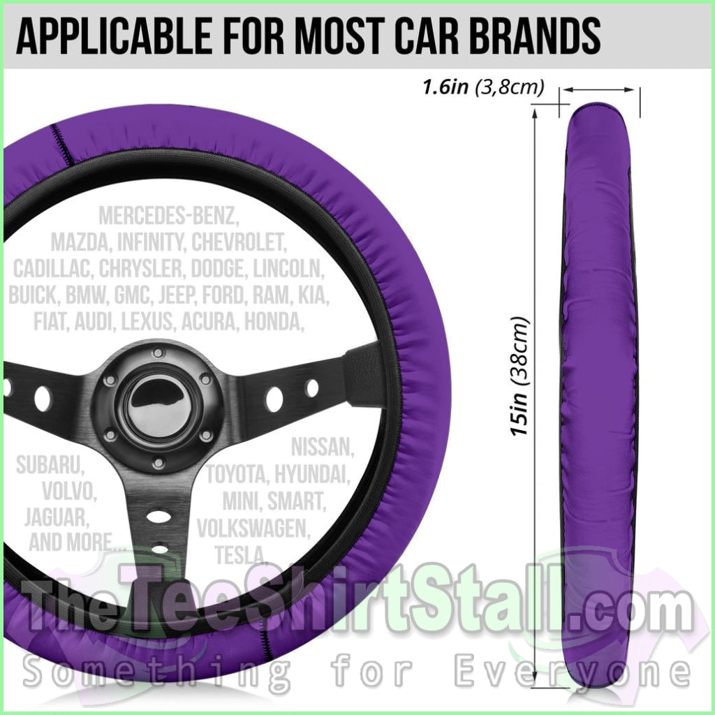 Purple Steering Wheel Cover