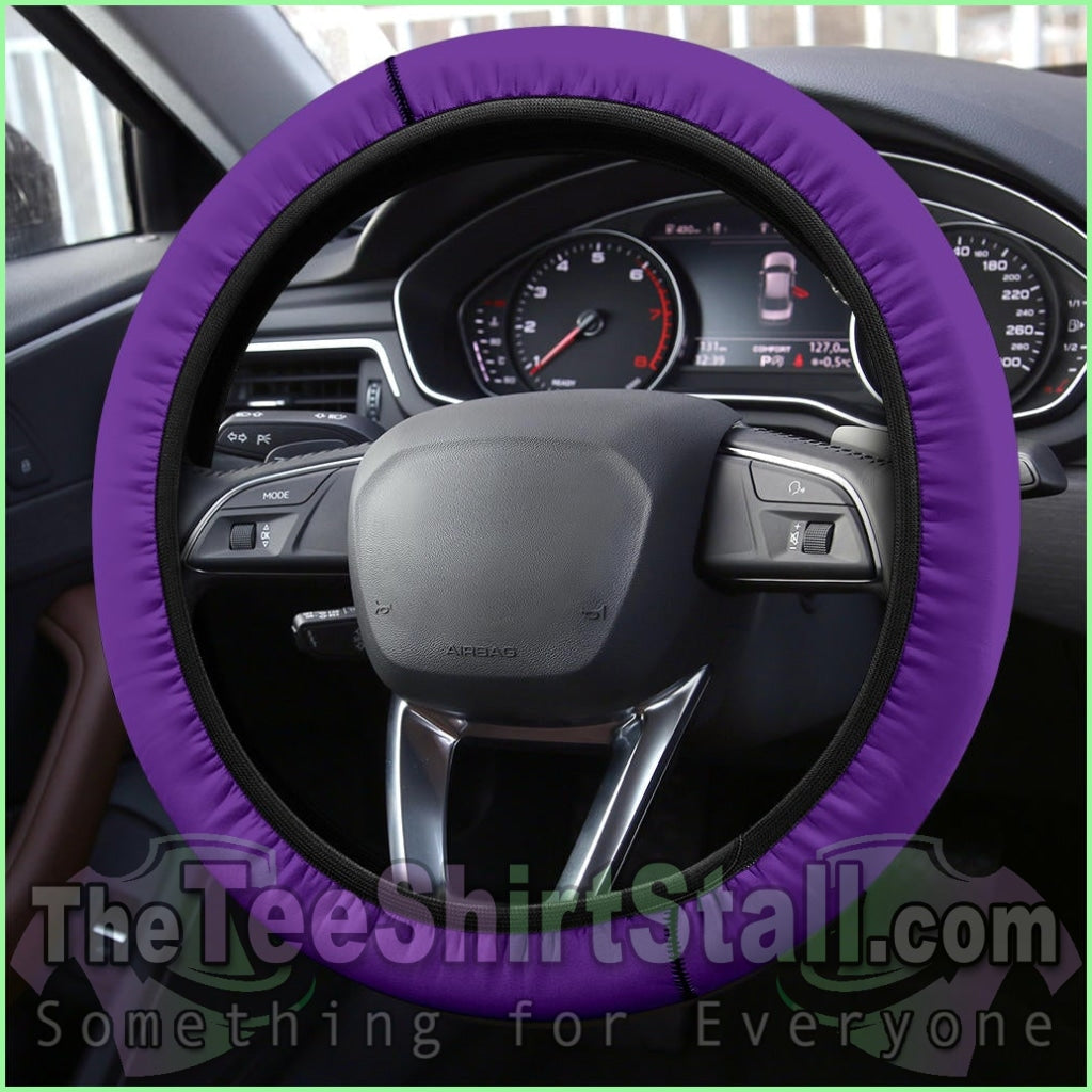 Purple Steering Wheel Cover