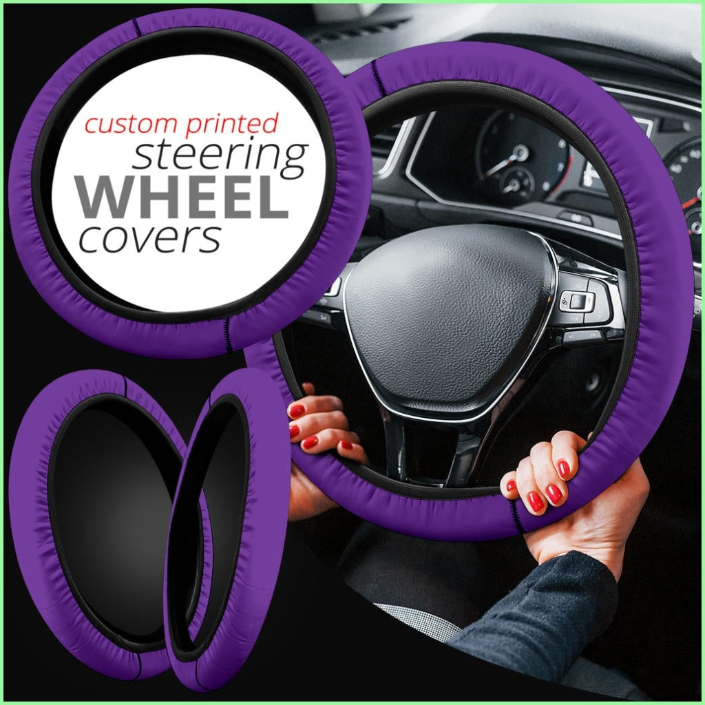 Purple Steering Wheel Cover