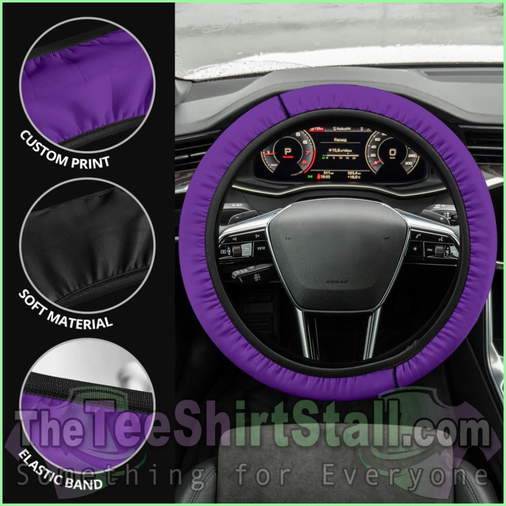 Purple Steering Wheel Cover