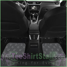 Load image into Gallery viewer, Quad Classic Gray Bandana Car Mats - Fancy
