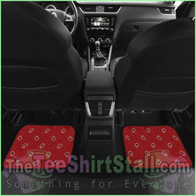 Load image into Gallery viewer, Quad Classic Red Bandana Car Seat Covers - Fancy
