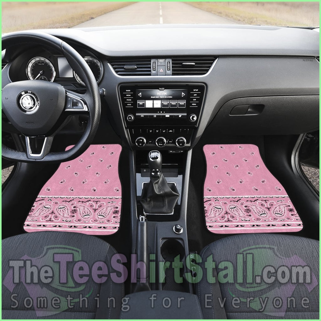 Quad Light Pink Bandana Car - Fancy