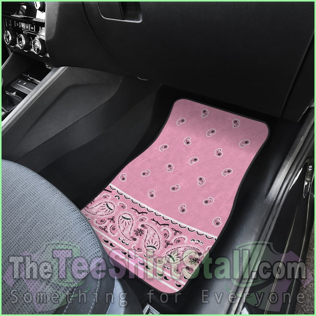 Quad Light Pink Bandana Car - Fancy