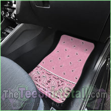 Load image into Gallery viewer, Quad Light Pink Bandana Car - Fancy
