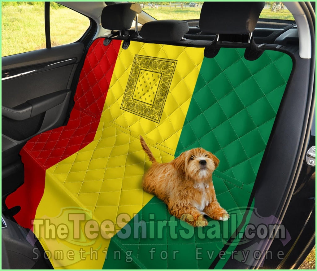 Rasta Bandana Car Pet Seat Covers