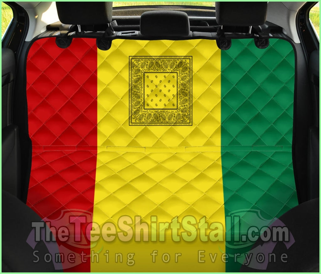 Rasta Bandana Car Pet Seat Covers