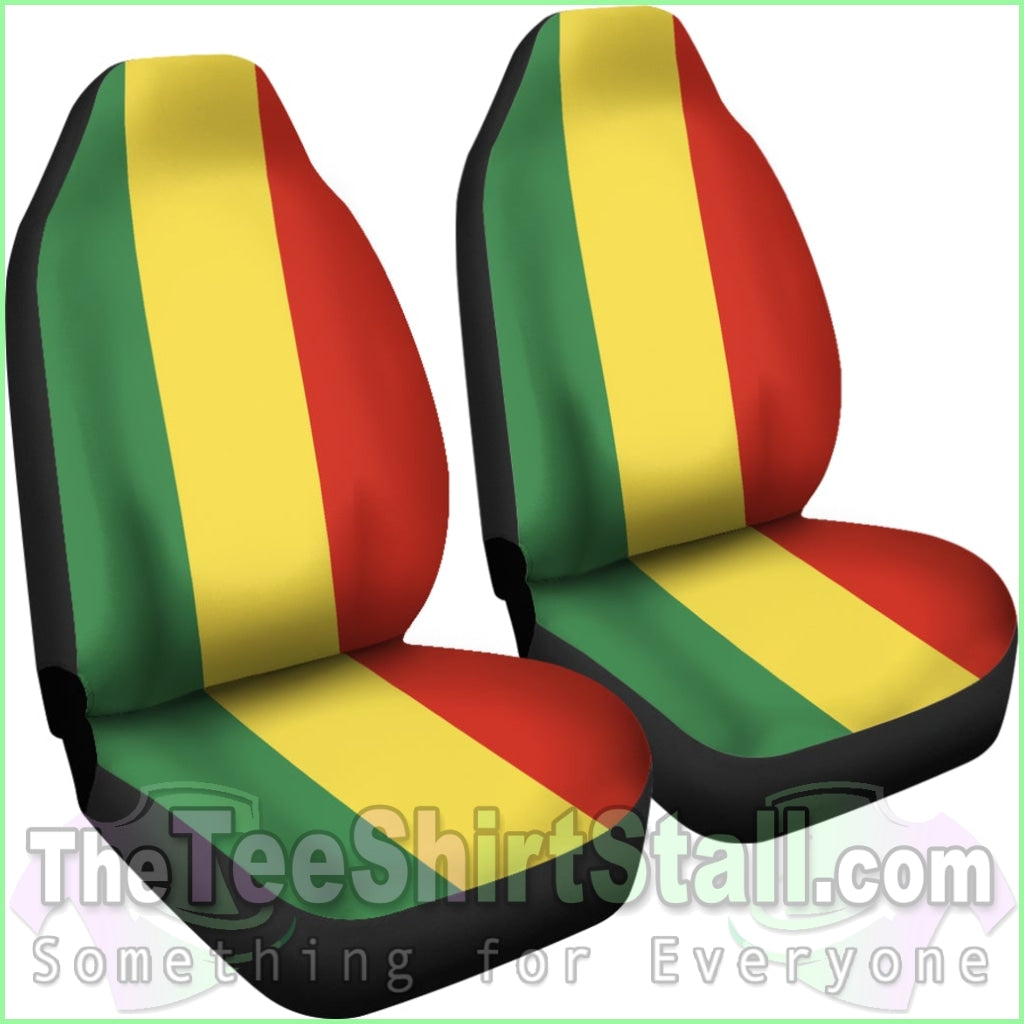 Rasta Inspired Seat Covers