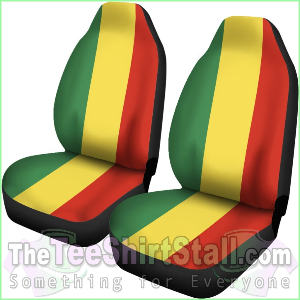 Rasta Inspired Seat Covers