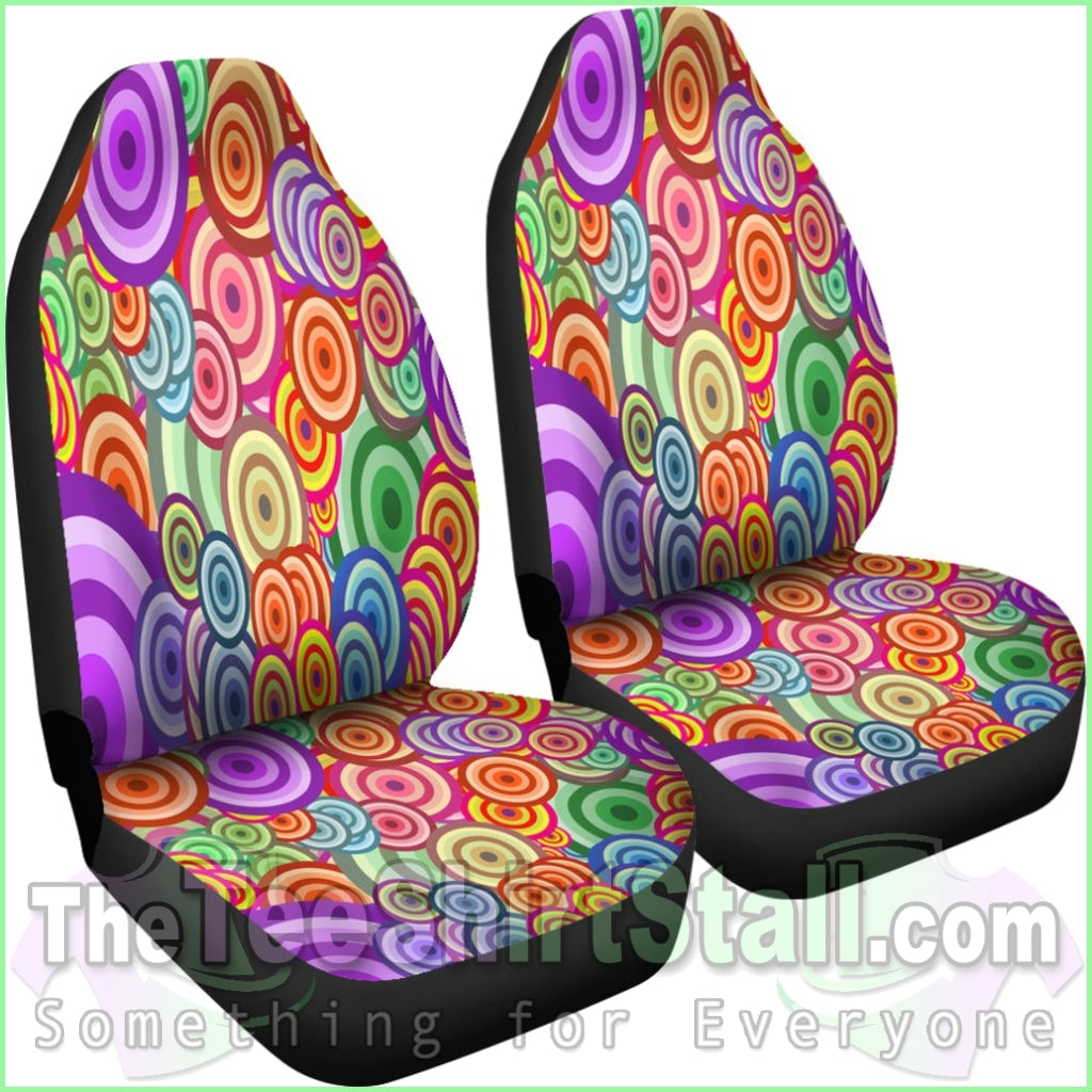 Retro Colours Car Seat Covers