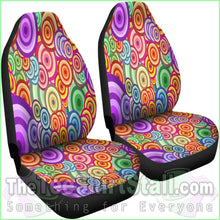 Load image into Gallery viewer, Retro Colours Car Seat Covers
