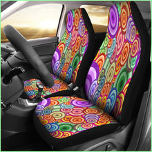 Load image into Gallery viewer, Retro Colours Car Seat Covers
