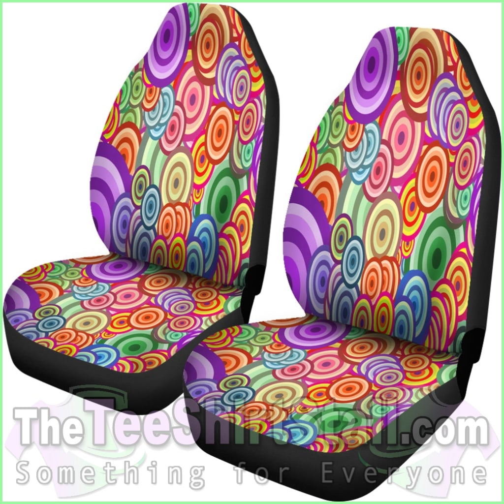 Retro Colours Car Seat Covers