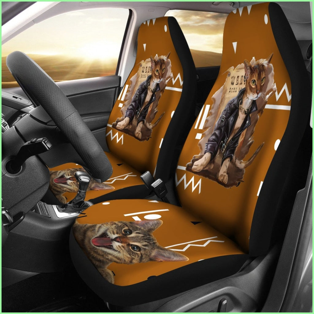 Rock Cat Car Seat Cover