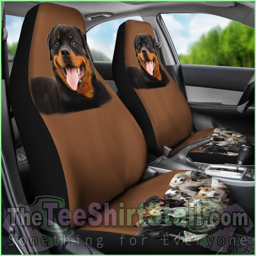 Rotts Friends Car Seat Cover