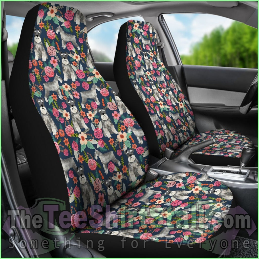 Schnauzer Car Seat Covers (Set Of 2)
