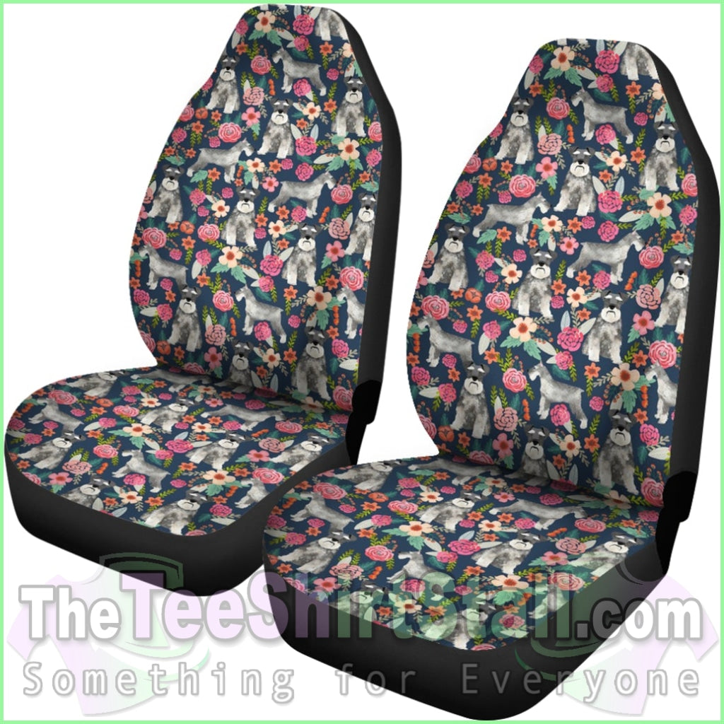Schnauzer Car Seat Covers (Set Of 2)