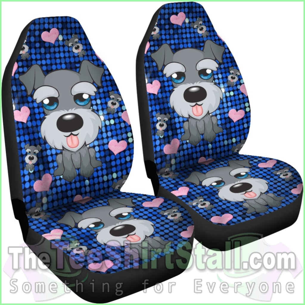 Schnauzer Lovers Car Seat Covers