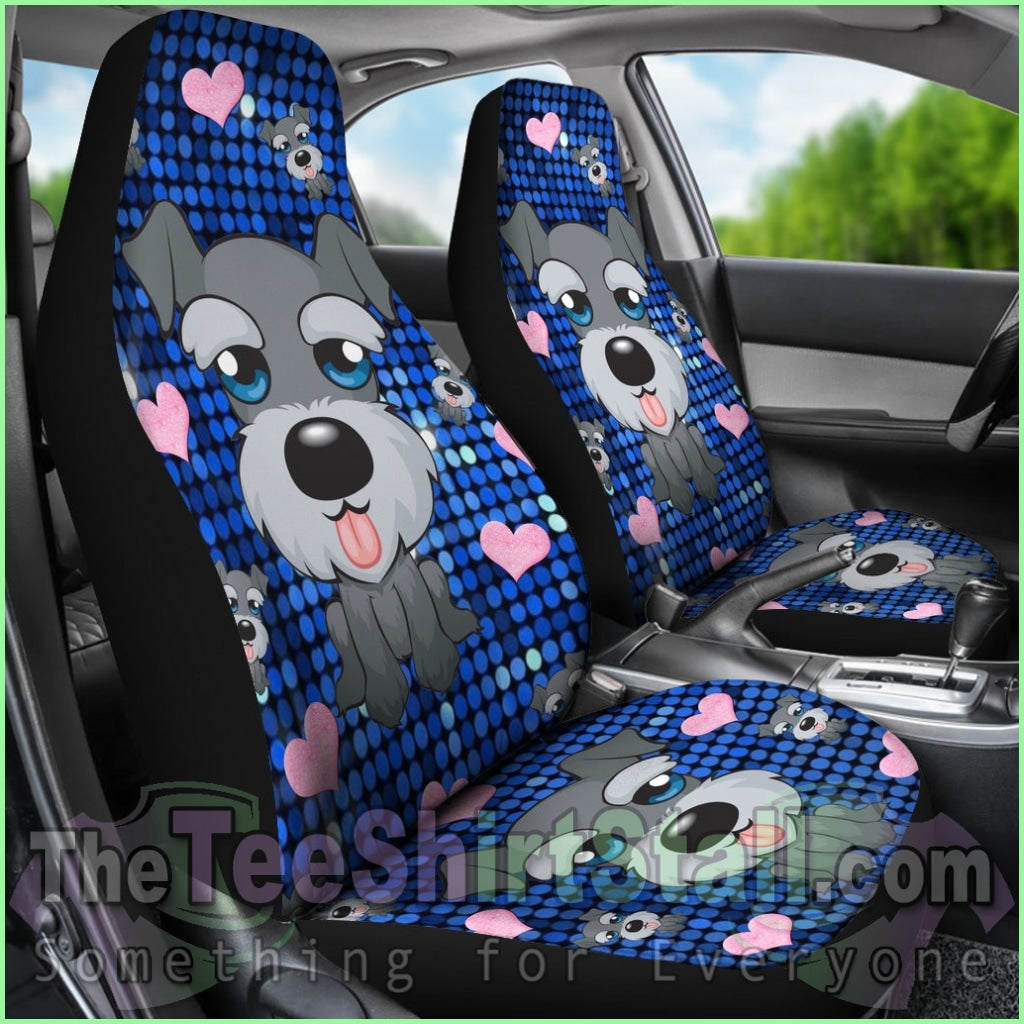 Schnauzer Lovers Car Seat Covers