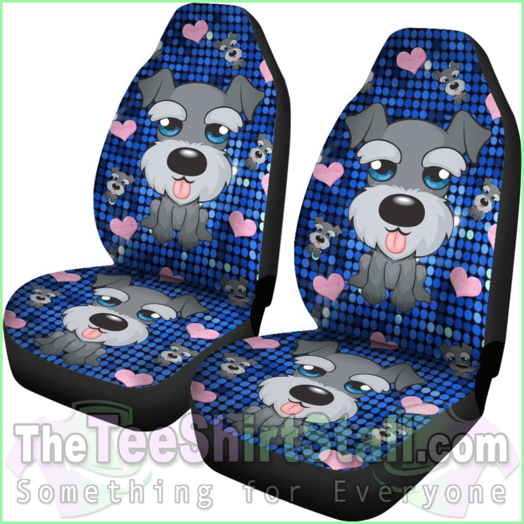 Schnauzer Lovers Car Seat Covers