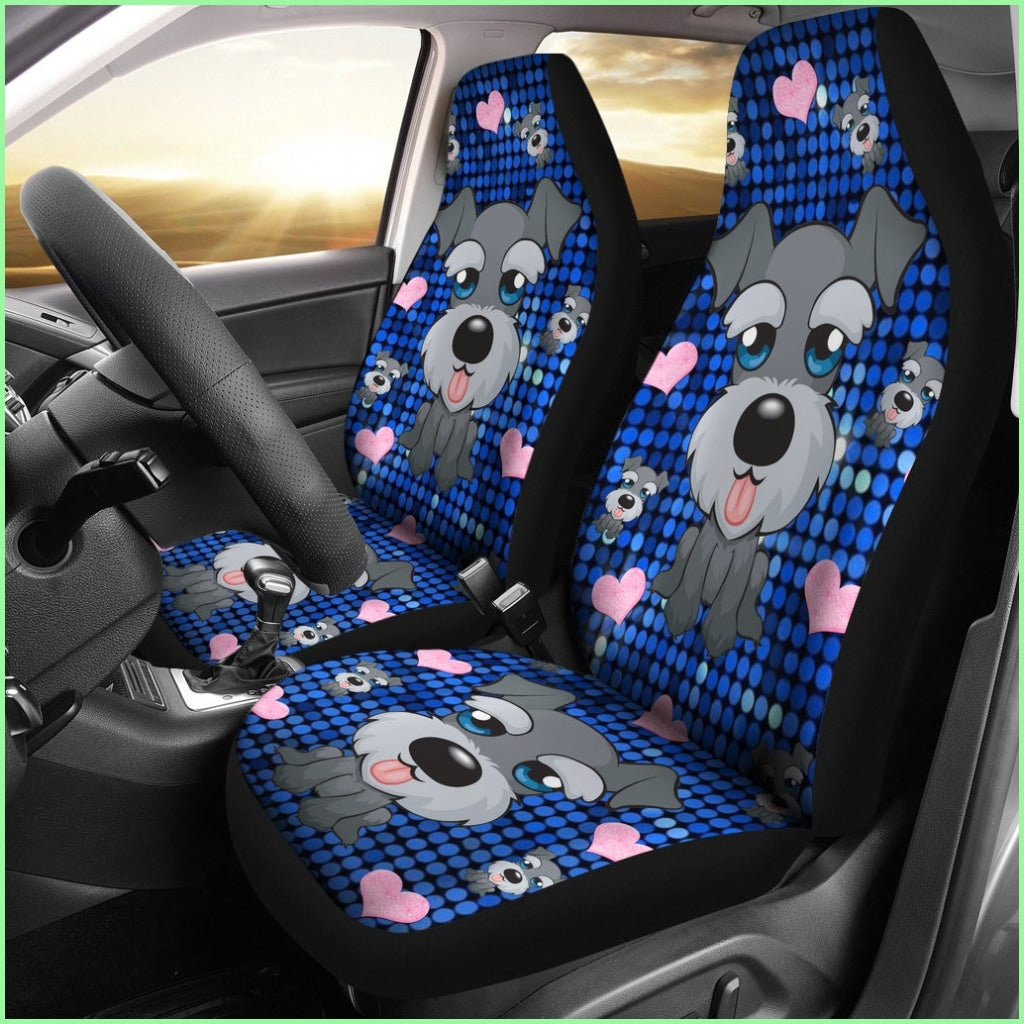 Schnauzer Lovers Car Seat Covers