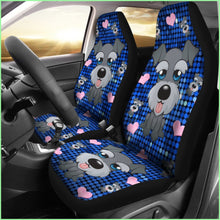 Load image into Gallery viewer, Schnauzer Lovers Car Seat Covers
