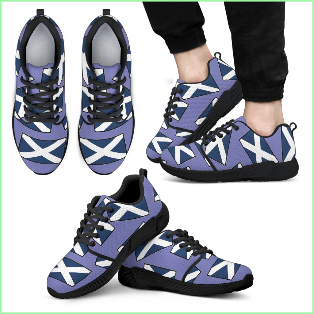 Scotlands Pride! Flagshoe - Mens Athletic Sneaker