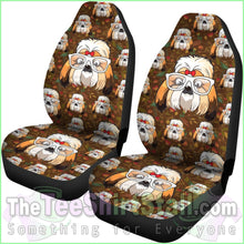 Load image into Gallery viewer, Shih Tzu Car Seat Covers
