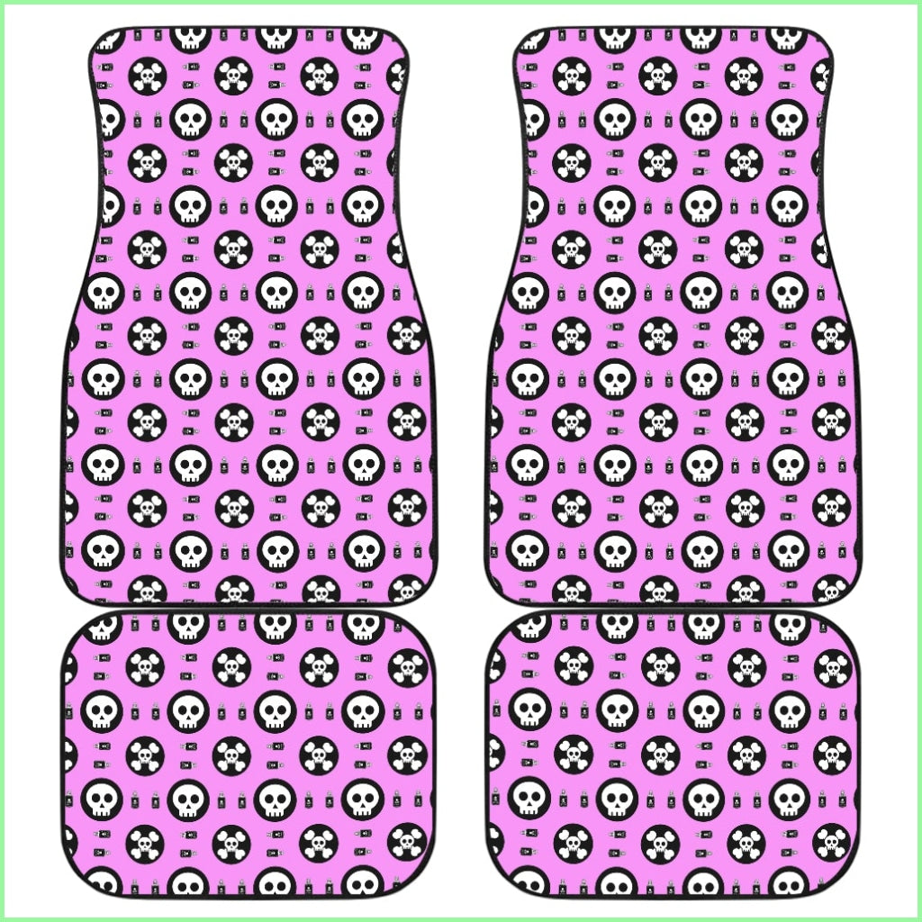 Skulls And Potion Car Floor Mats