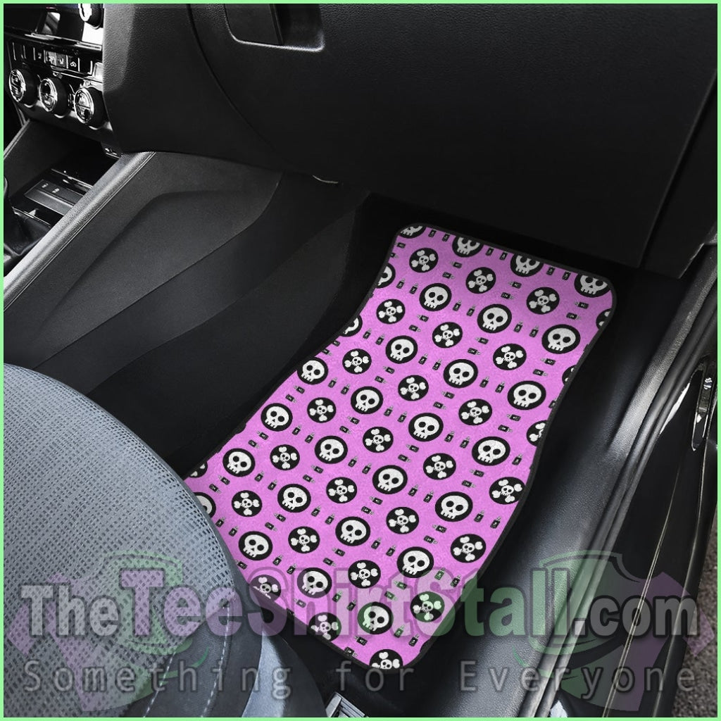 Skulls And Potion Car Floor Mats