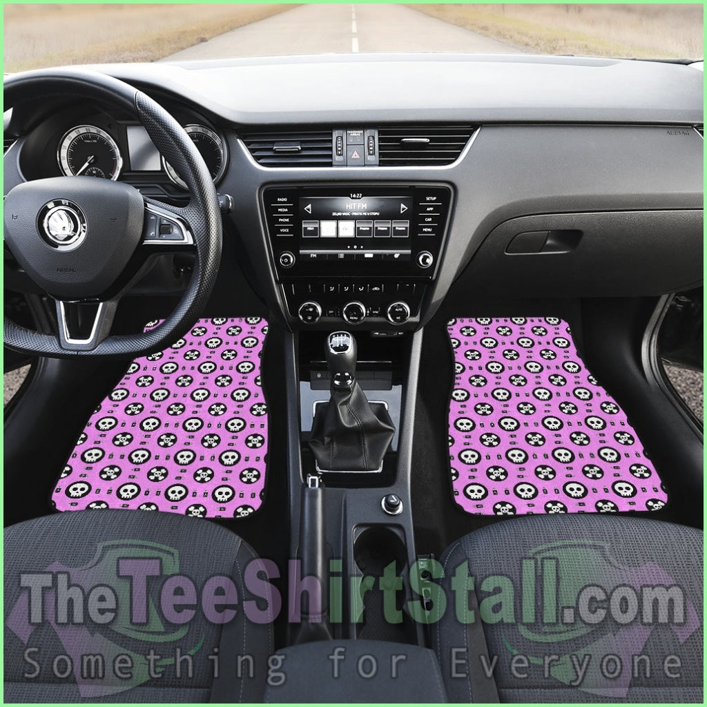 Skulls And Potion Car Floor Mats